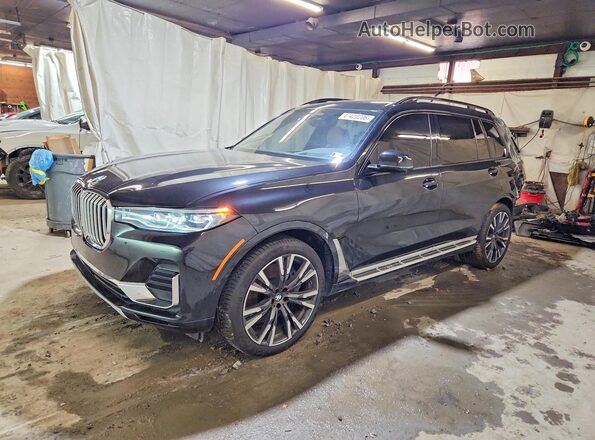 5UXCW2C0XN9L81361 2022 BMW X7 Черный Передняя левая четверть