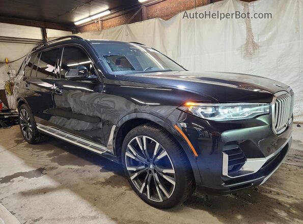 5UXCW2C0XN9L81361 2022 BMW X7 Черный Передняя правая четверть