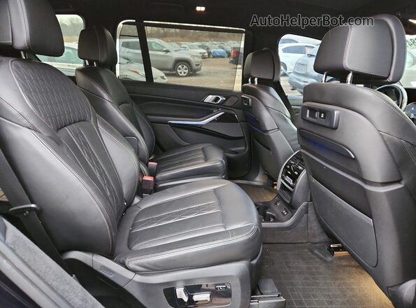 5UXCW2C50KL087395 2019 BMW X7 Синий Вид задней части салона