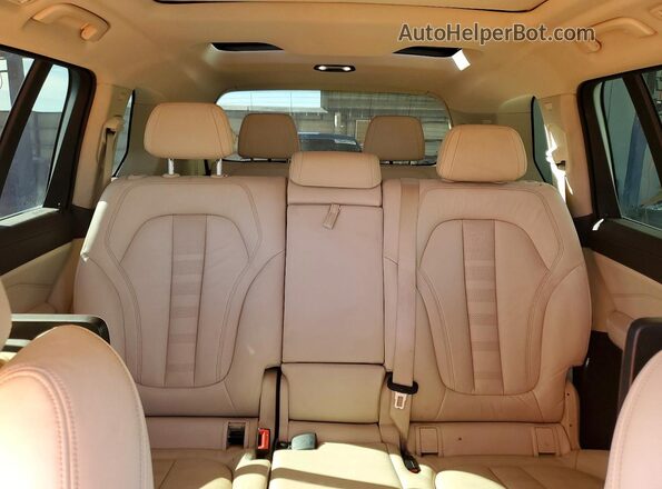 5UXCW2C56KL082430 2019 BMW X7 Черный Вид задних сидений