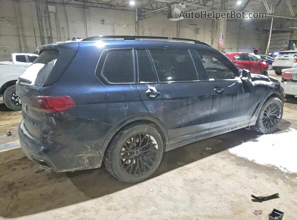 5UXCX4C50KLS38552 2019 BMW X7 Blue Tył prawy