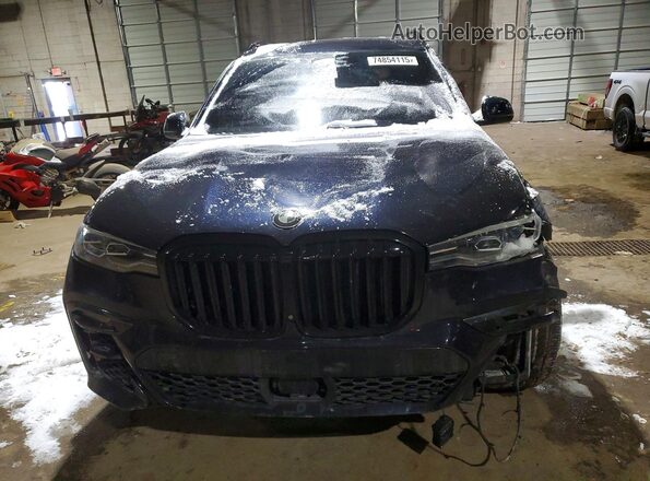 5UXCX4C50KLS38552 2019 BMW X7 Blue Widok z przodu
