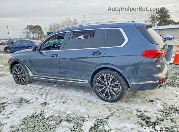 5UXCX4C53KLS38304 2019 BMW X7 Серый Задняя левая четверть