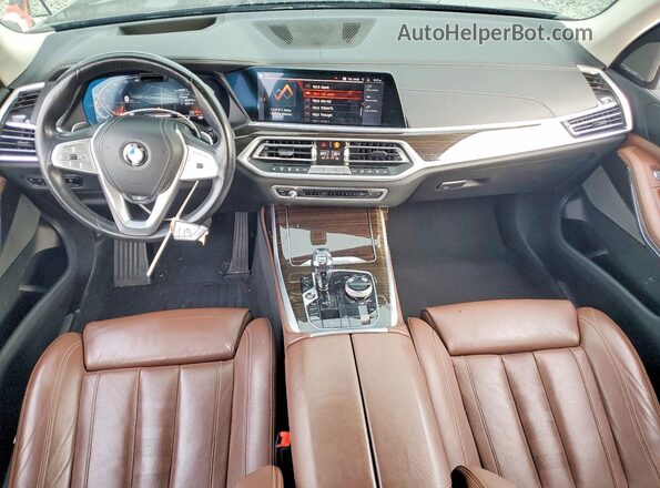 5UXCX4C53KLS38304 2019 BMW X7 Серый Вид панели приборов
