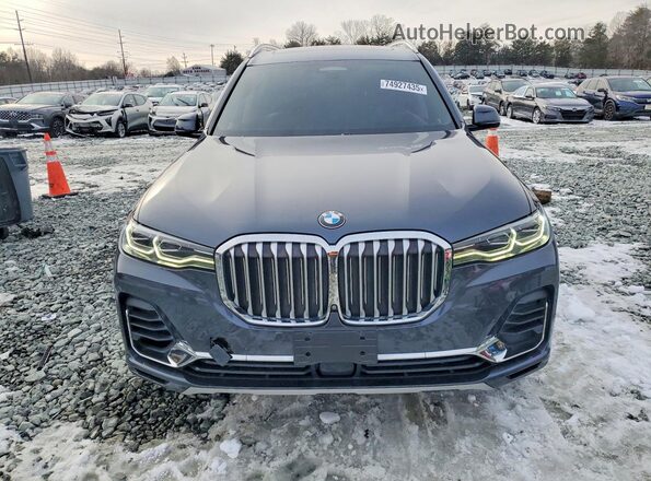 5UXCX4C53KLS38304 2019 BMW X7 Серый Вид спереди
