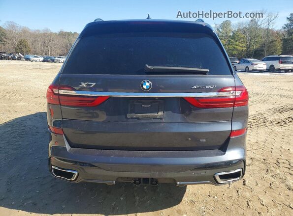 5UXCX4C55KLS39289 2019 BMW X7 Синий Вид сзади