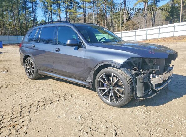 5UXCX4C55KLS39289 2019 BMW X7 Синий Передняя правая четверть