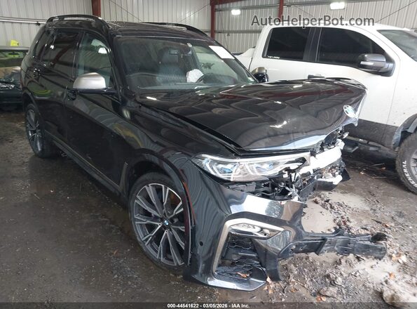 5UXCX6C02L9B40995 2020 BMW X7 Черный Передняя правая четверть