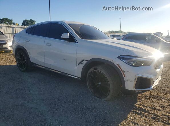 5UXCY4C00L9B64309 2020 BMW X6 Белый Вид спереди