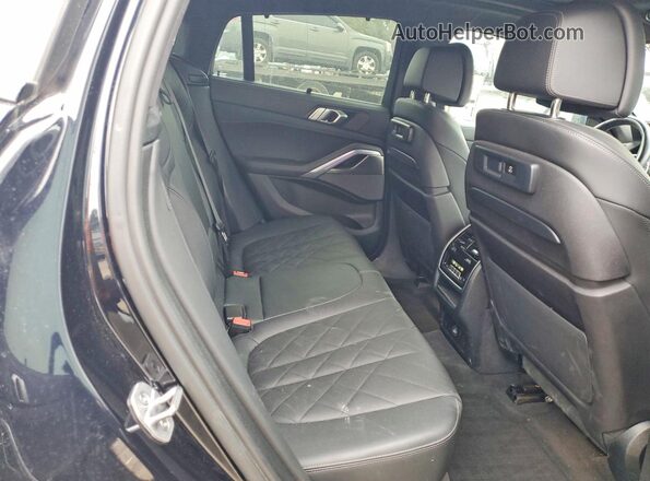 5UXCY6C02P9R45119 2023 BMW X6 Black Вид задньої частини салону