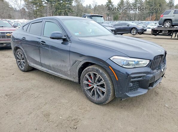 5UXCY6C02P9R45119 2023 BMW X6 Black Передня права чверть