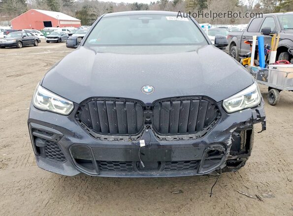 5UXCY6C02P9R45119 2023 BMW X6 Black Вид спереду