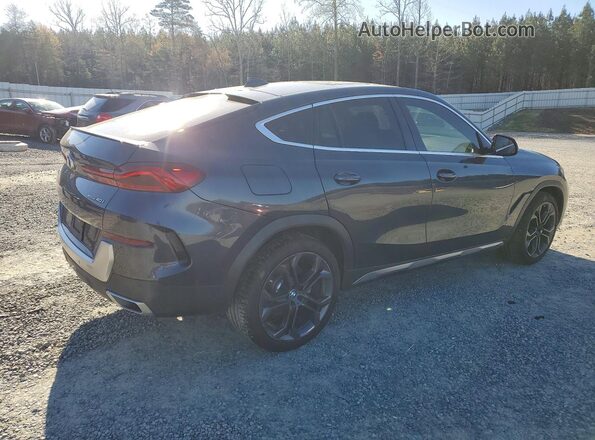 5UXCY6C03L9C97111 2020 BMW X6 Серый Передняя правая четверть