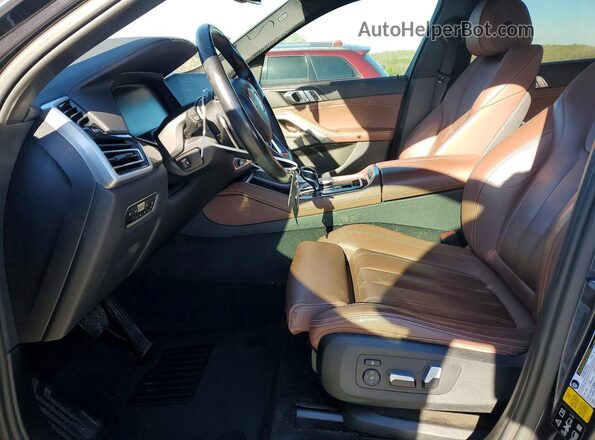 5UXCY6C03L9C97111 2020 BMW X6 Серый Вид панели приборов