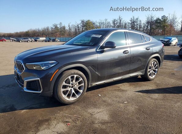 5UXCY6C03P9P41235 2023 BMW X6 Gray Przód lewy