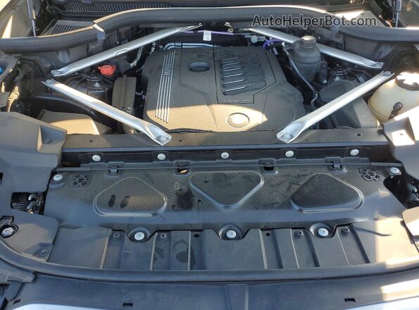 5UXCY6C03P9P41235 2023 BMW X6 Gray Widok komory silnika