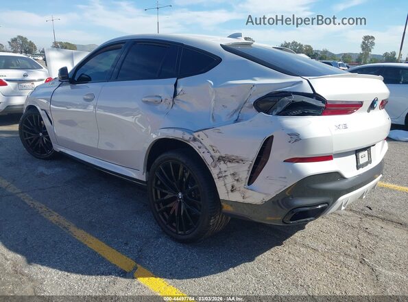 5UXCY6C06N9M73245 2022 BMW X6 Белый Задняя левая четверть