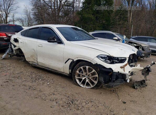 5UXCY6C09N9L19841 2022 BMW X6 Белый Передняя правая четверть
