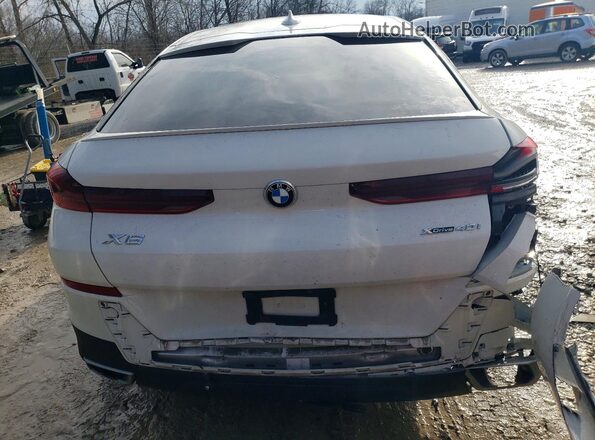 5UXCY6C09N9L19841 2022 BMW X6 Белый Вид сзади