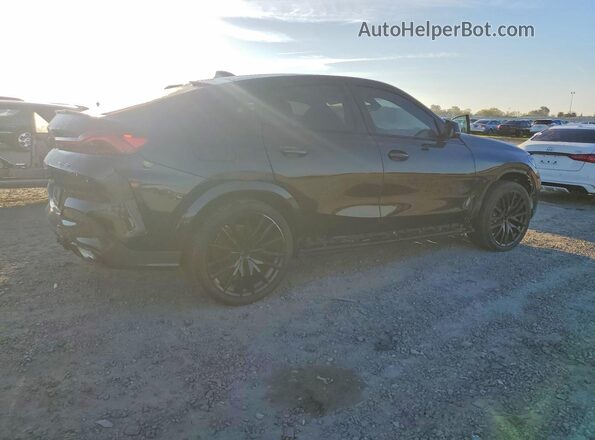 5UXCY6C09P9N63590 2023 BMW X6 Черный Задняя правая четверть