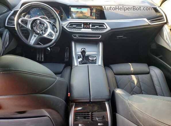 5UXCY6C09P9N63590 2023 BMW X6 Черный Вид панели приборов
