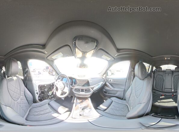 5UXCY6C09P9P83201 2023 BMW X6 White 