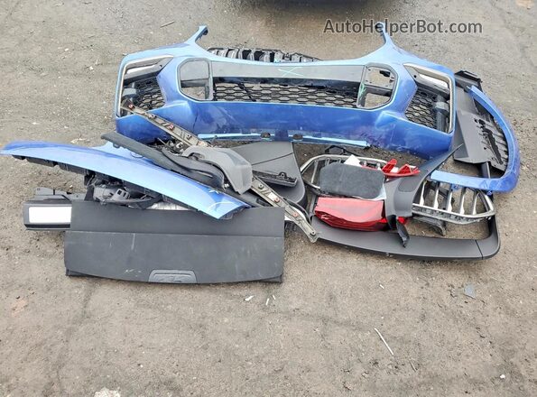 5UXCY8C00L9B21418 2020 BMW X6 Синий Вид наклейки с VIN-кодом