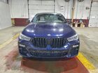2021 Bmw X6 M50i Синий vin: 5UXCY8C02M9D91025