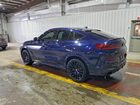 2021 Bmw X6 M50i Синий vin: 5UXCY8C02M9D91025