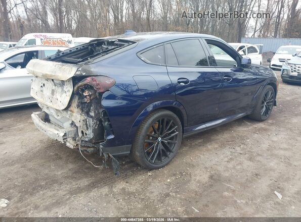 5UXCY8C04P9R14630 2023 BMW X6 Dark Blue უკანა მარჯვენა