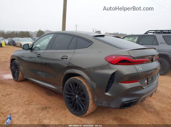 5UXCY8C05L9C96084 2020 BMW X6 Green Trasero izquierdo