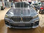 2022 Bmw X6 M50i Синий vin: 5UXCY8C0XN9M57643