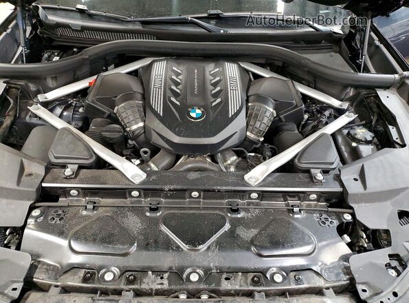 5UXCY8C0XN9M57643 2022 BMW X6 Синий Вид подкапотного пространства