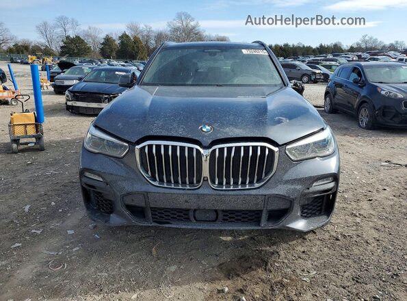 5UXJU2C57KLN65857 2019 BMW X5 Charcoal Widok z przodu