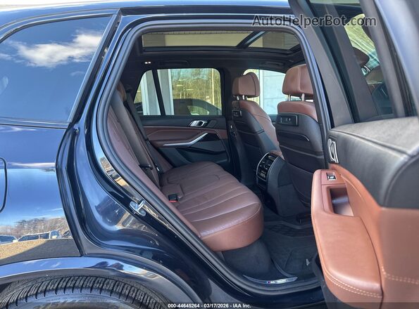 5UXJU4C07LLE45304 2020 BMW X5 Синий Вид наклейки с VIN-кодом