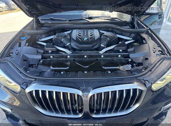 5UXJU4C07LLE45304 2020 BMW X5 Синий Вид сзади