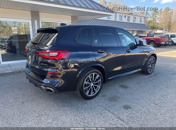 5UXJU4C07LLE45304 2020 BMW X5 Синий Задняя правая четверть