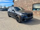 2022 Bmw X5 M50i Черный vin: 5UXJU4C07N9K43432