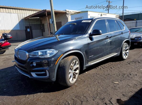 5UXKR0C31H0V75237 2017 BMW X5 Black Przód lewy
