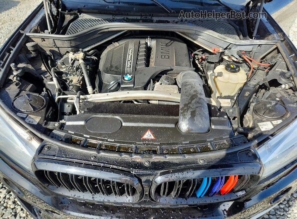 5UXKR0C54G0P24322 2016 BMW X5 Черный Вид задней части салона