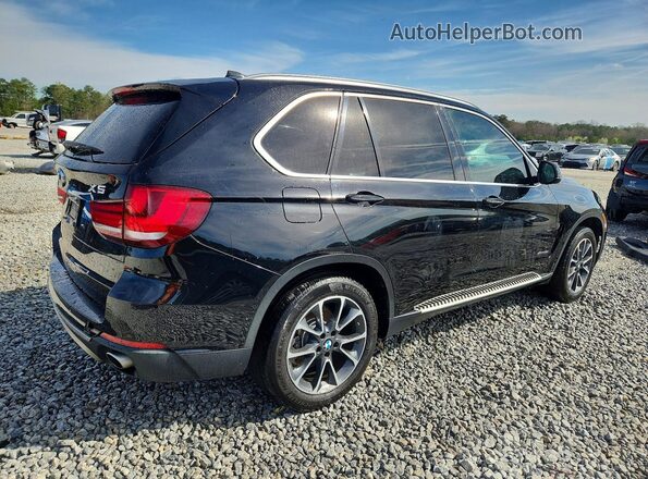 5UXKR0C54G0P24322 2016 BMW X5 Черный Задняя правая четверть