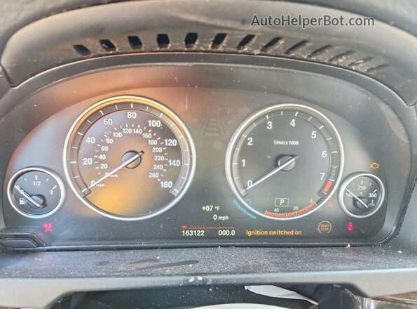 5UXKR0C54G0P24322 2016 BMW X5 Черный Вид щитка приборов