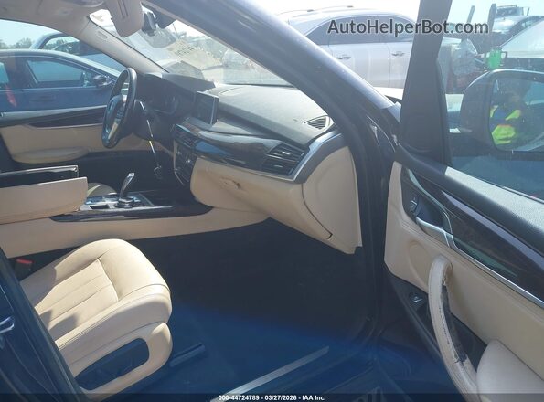 5UXKR0C54G0P29892 2016 BMW X5 Черный Вид салона спереди