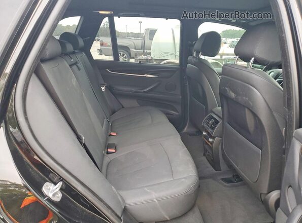 5UXKR0C55JL076902 2018 BMW X5 Черный Вид задней части салона