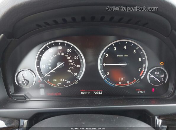 5UXKR2C58G0R70186 2016 BMW X5 Серый Вид задних сидений