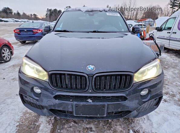 5UXKR6C50G0J83482 2016 BMW X5 Черный Вид спереди