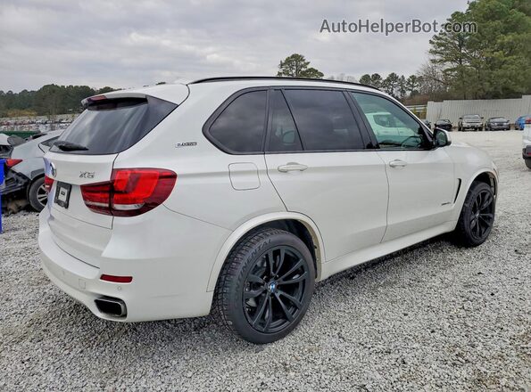 5UXKT0C38H0V95650 2017 BMW X5 White Tył prawy