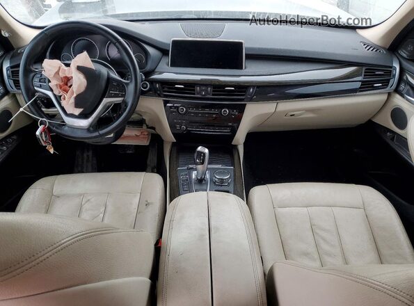 5UXKT0C50G0S78428 2016 BMW X5 Black Widok deski rozdzielczej