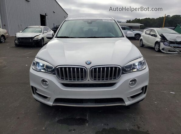 5UXKT0C52G0S77622 2016 BMW X5 Белый Вид спереди