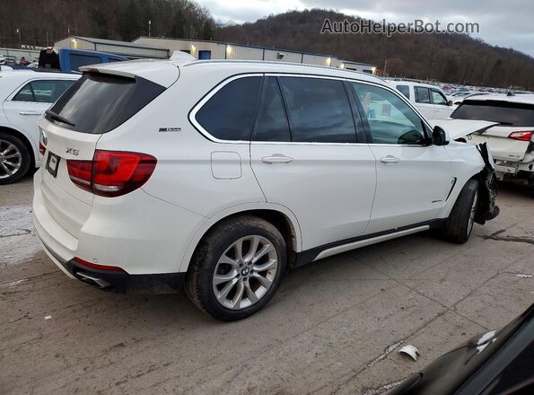 5UXKT0C53J0W00972 2018 BMW X5 Белый Задняя правая четверть
